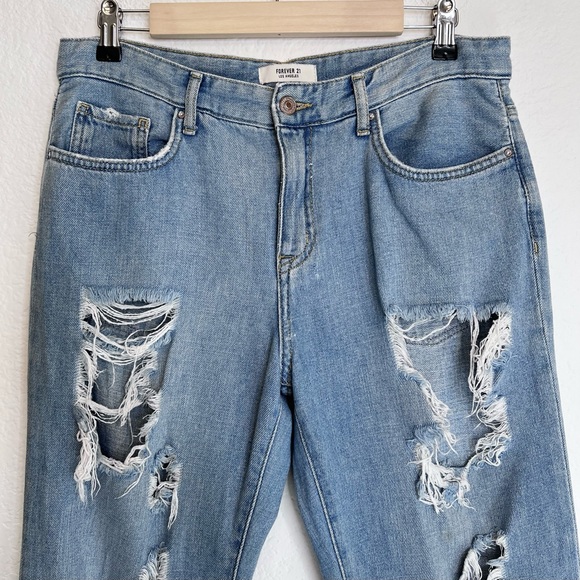 Forever 21 Heavily Distressed Jean - Picture 5 of 6